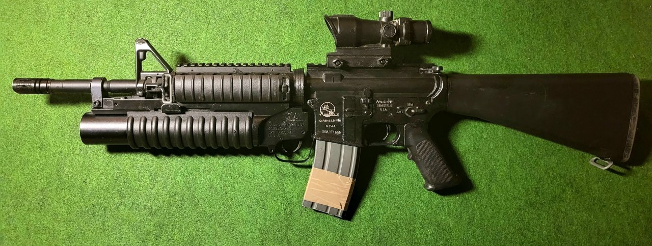 CA M15A4 S.P.C + granátomet M203