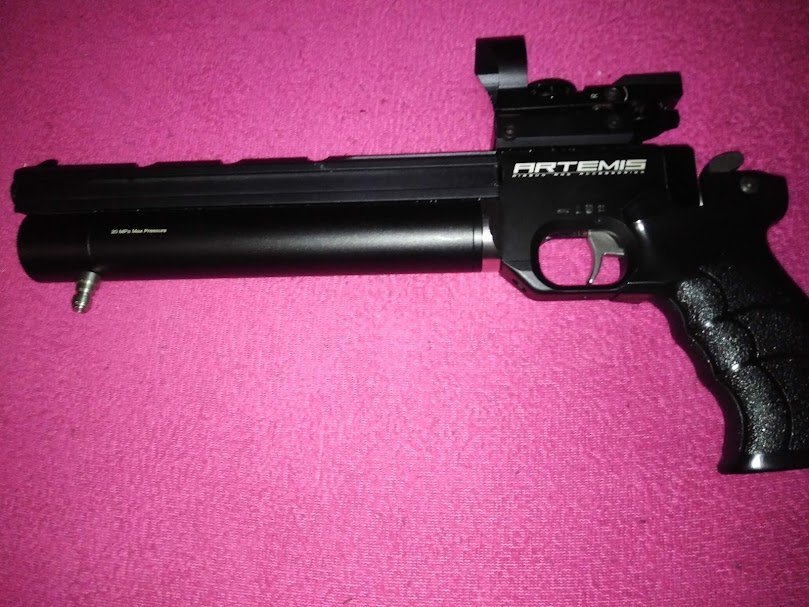 PCP Artemis + Glock 17 + plynovka