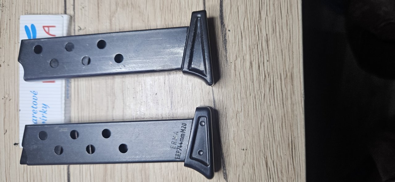 Zásobník Erma Werke ERP 74, NÁHRADNÍ PATKA