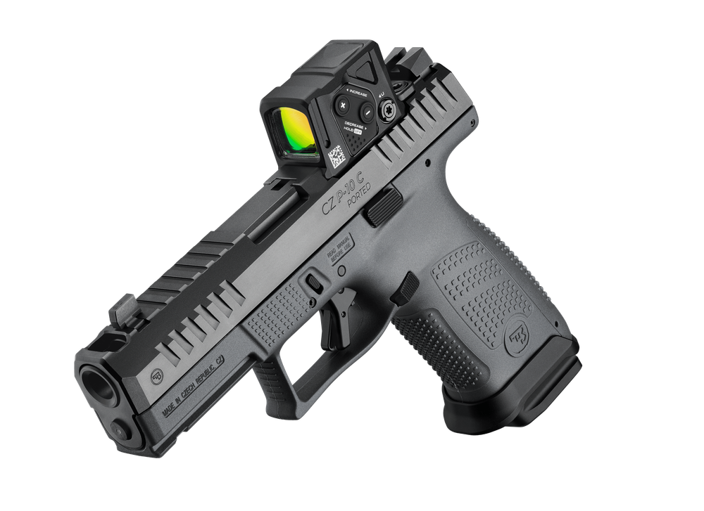 Česká zbrojovka (CZ) P-10 › P-10 C › Optics Ready Ported · 9mm Luger · hlaveň 102mm