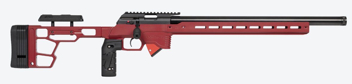 Malorážka opak Anschutz, Mod: 1761 APR ACC Gen2, Ráže: .22LR, těžká hl: 560mm, Crimson Red