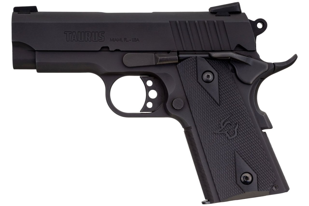 1911 Officer – 9mm Luger · hlaveň 3 · černý