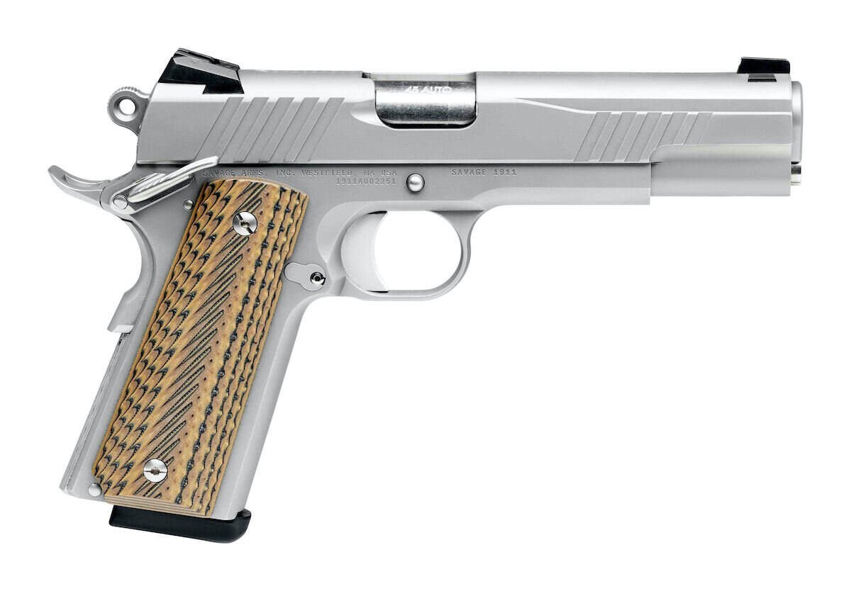 1911 – .45 ACP · hlaveň 5" · nerez