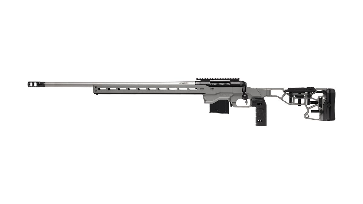 110 Elite Precission LH – 6 · hlaveň 66cm · šedá